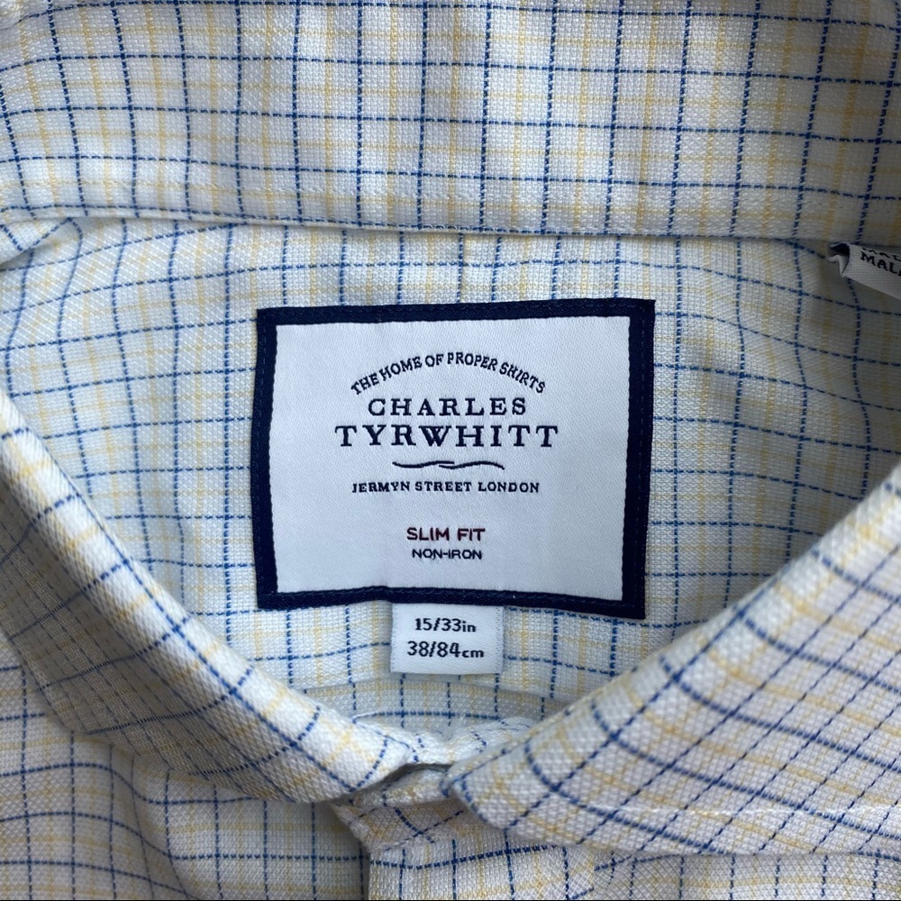 Charles Tyrwitt slim fit non iron button down - Picture 7 of 10